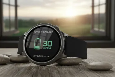 Pebble Round 2: Il ritorno dello smartwatch circolare con autonomia record