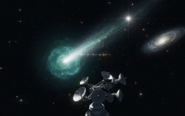 Cometa interstellare 3I/ATLAS: alla ricerca di segnali alieni
