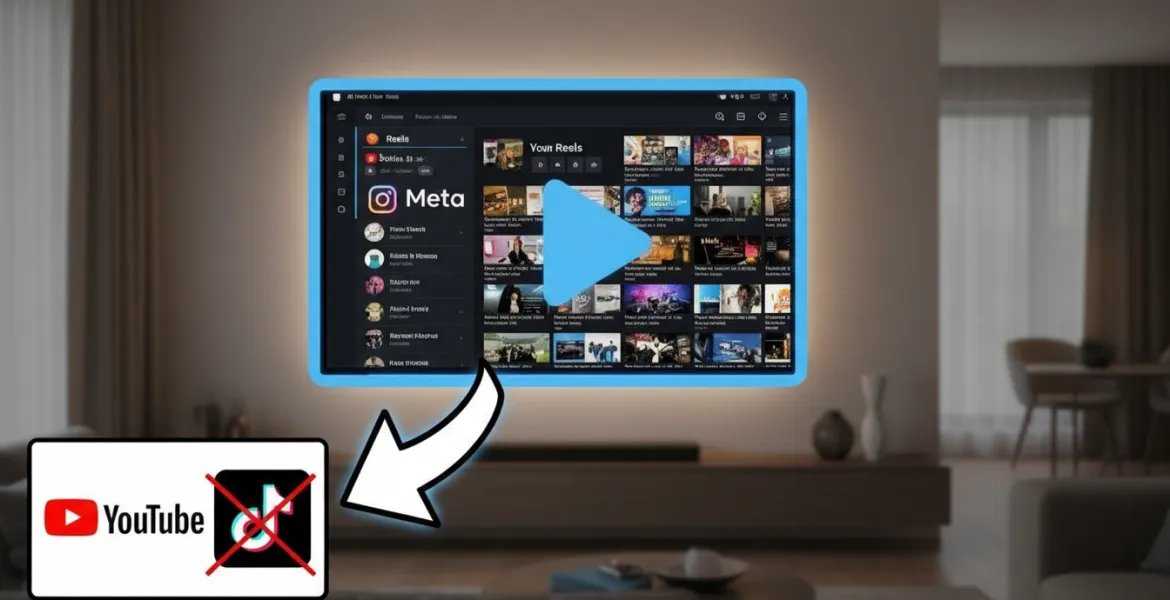 Instagram Reels punta ai televisori: Meta sfida YouTube e TikTok