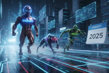 Intelligenza Artificiale: ChatGPT domina, ma Grok e GigaChat scalpitano nel 2025