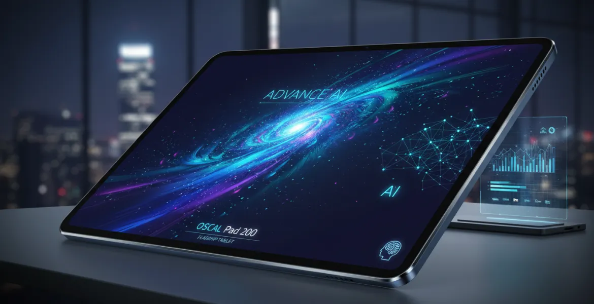 OSCAL Pad 200: Il tablet flagship con display immersivo e AI avanzata