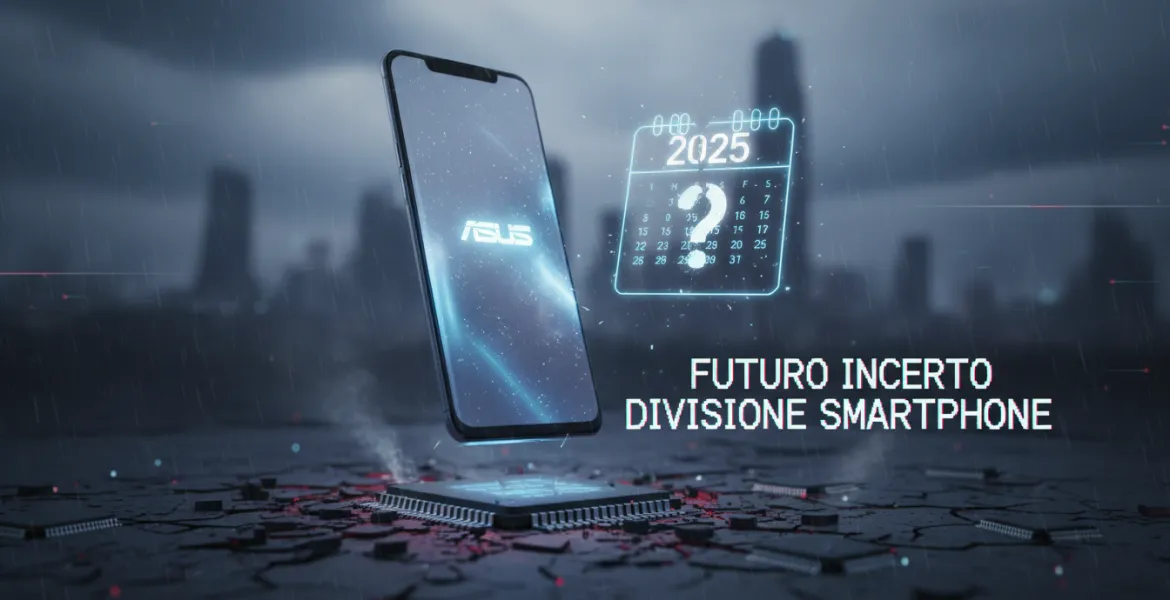 Asus: Futuro incerto per la divisione smartphone dopo il 2025