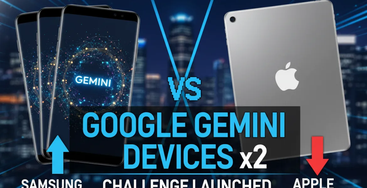 Samsung punta a raddoppiare i dispositivi con Google Gemini: sfida ad Apple lanciata