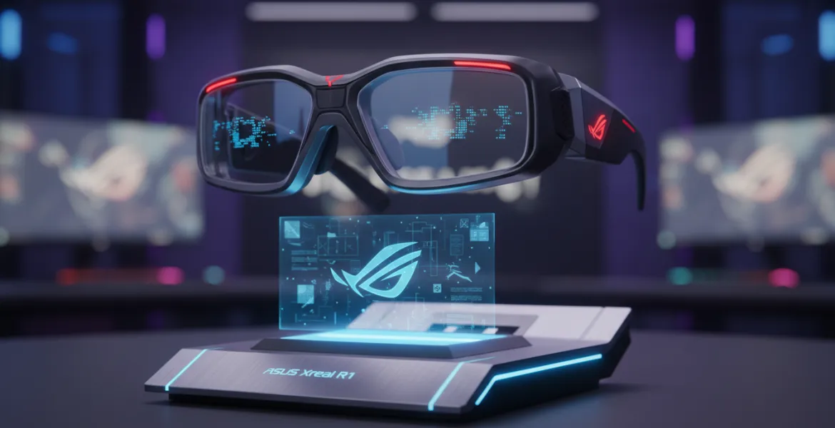 Asus rivoluziona il gaming con gli occhiali AR ROG Xreal R1