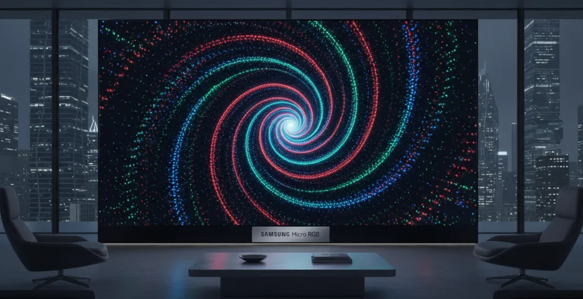 Samsung rivoluziona il mercato TV con il display Micro RGB da 130 pollici