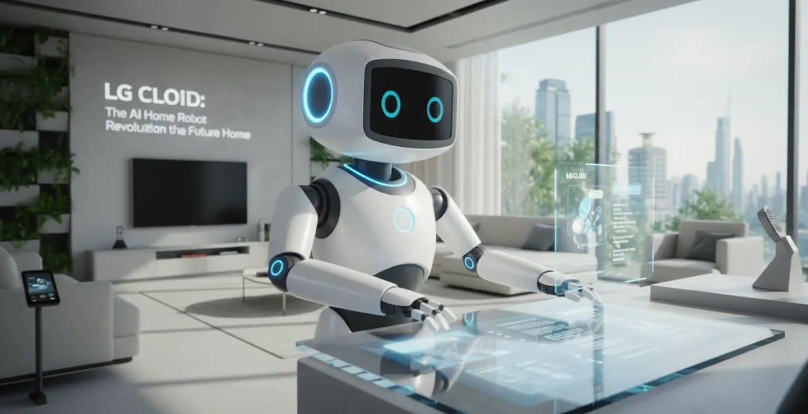 LG CLOiD: Il robot domestico con IA che rivoluzionerà la casa del futuro