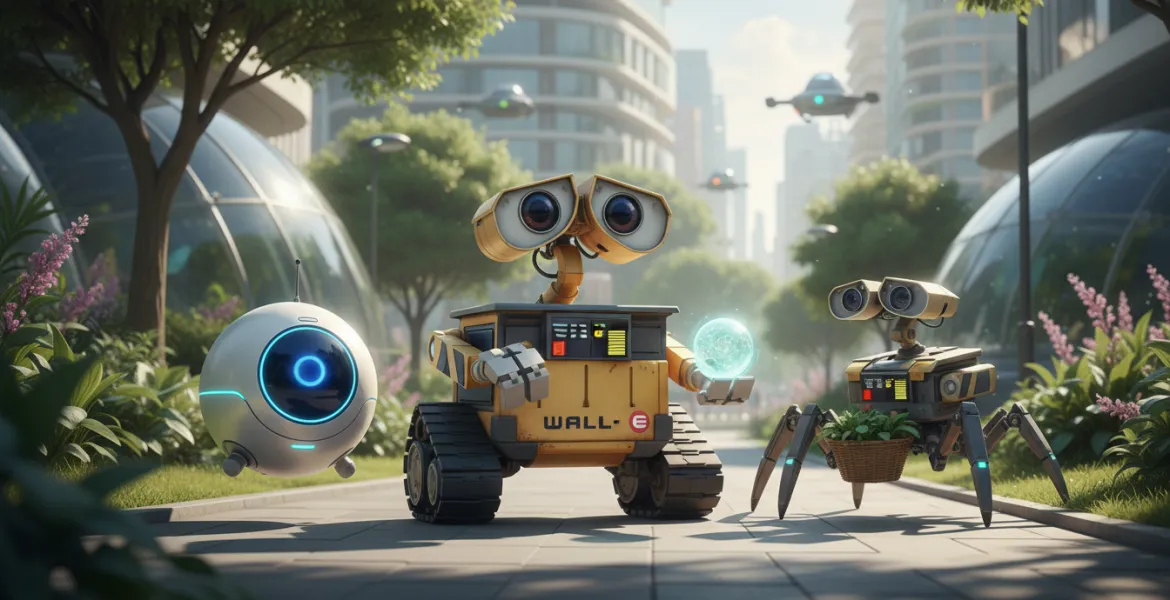 Dalla fantascienza alla realtà: Arrivano i robot compagni Ispirati a WALL-E