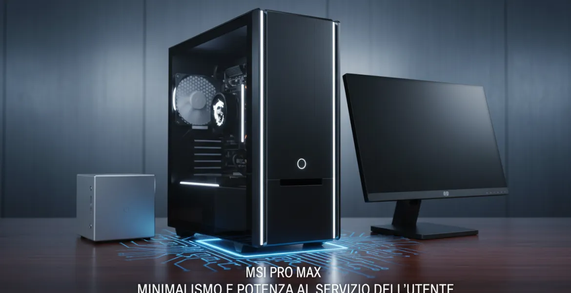 MSI rivoluziona il mercato con la nuova Serie Pro Max: Minimalismo e potenza al servizio dell'utente