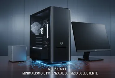 MSI rivoluziona il mercato con la nuova Serie Pro Max: Minimalismo e potenza al servizio dell'utente