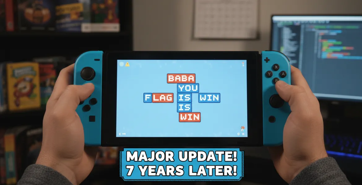 Baba is You: L'enigmatico puzzle game si aggiorna a sorpresa dopo 7 anni