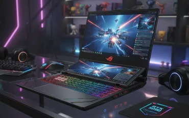 Asus ROG Zephyrus Duo: Il futuro del gaming portatile con doppio Schermo e RTX 5090