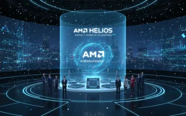 AMD rivoluziona l'IA con Helios e i nuovi acceleratori instinct MI400