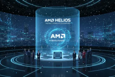 AMD rivoluziona l'IA con Helios e i nuovi acceleratori instinct MI400