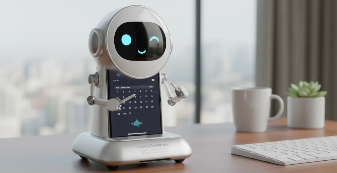 Loona Deskmate: Trasforma il tuo iPhone in un assistente robotico personale