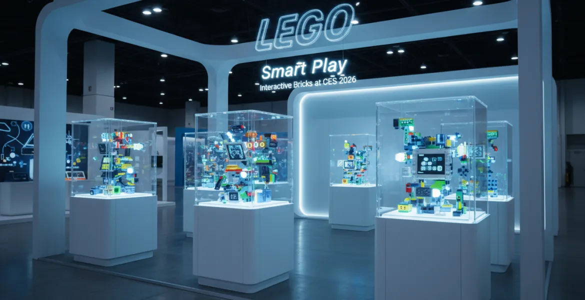 Lego rivoluziona il gioco con Smart Play: Mattoncini interattivi al CES 2026