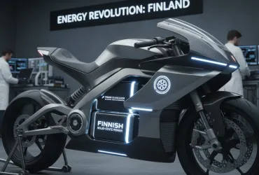 Rivoluzione energetica: Batterie allo stato solido dalla finlandia per moto elettriche da sogno