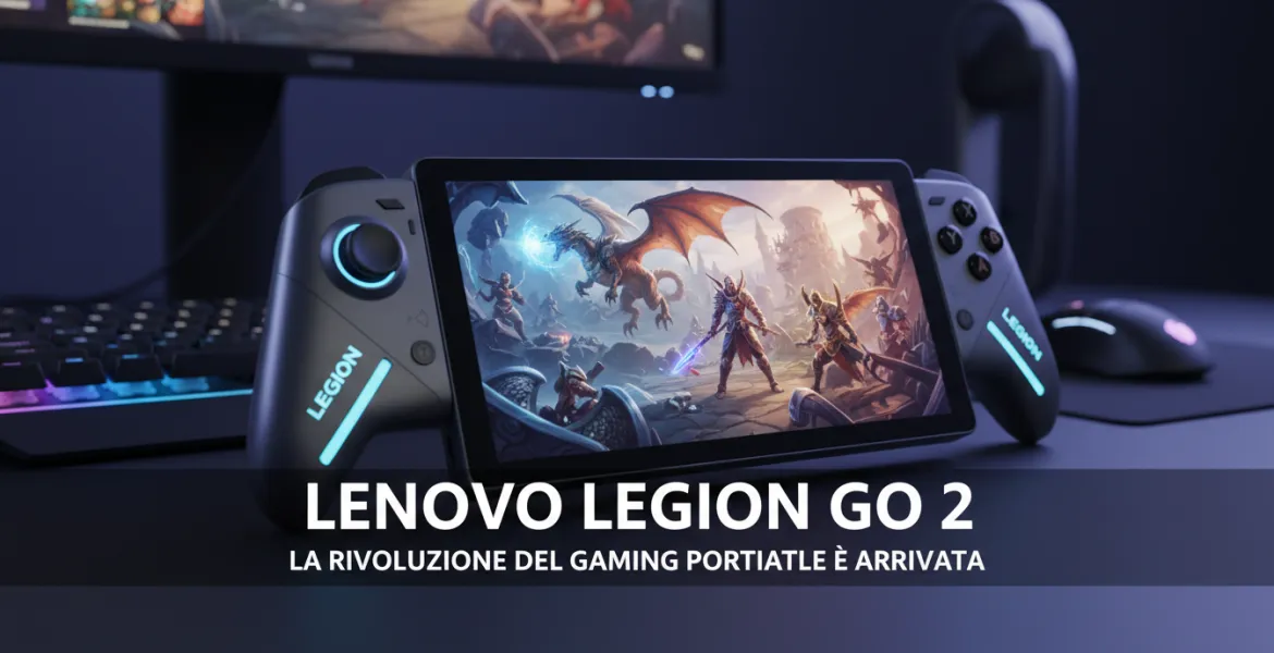 Lenovo Legion Go 2: La rivoluzione del gaming portatile è arrivata