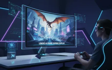 Lenovo rivoluziona il gaming con AI Frame Gaming Display