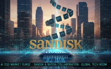 Boom di Sandisk: Nvidia scatena l'effetto AI sul mercato degli SSD