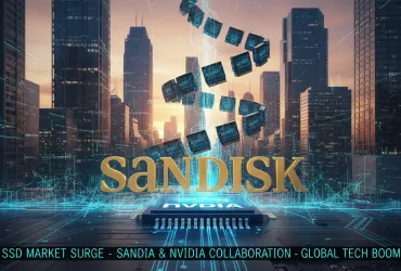 Boom di Sandisk: Nvidia scatena l'effetto AI sul mercato degli SSD