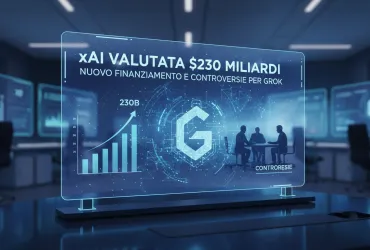 xAI valutata 230 miliardi di dollari: Nuovo finanziamento e controversie per Grok