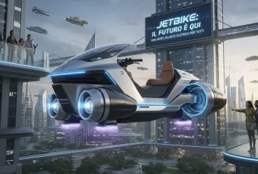 JetBike: Il futuro è qui, una moto volante elettrica per tutti