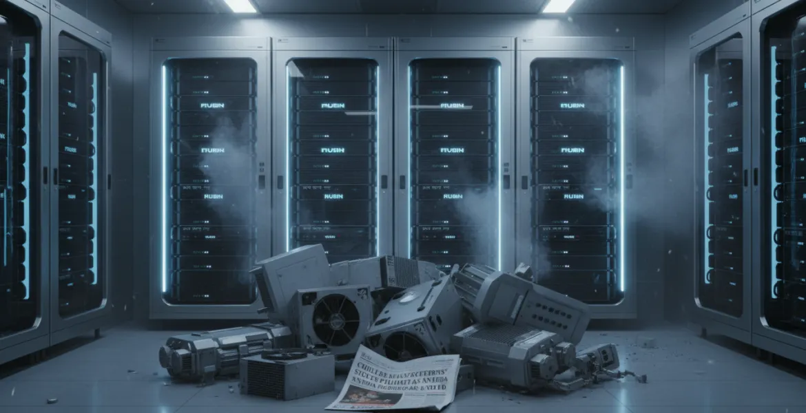 Nvidia Rubin: Raffreddamento a liquido estremo non necessario, crollano i titoli dei produttori di chiller