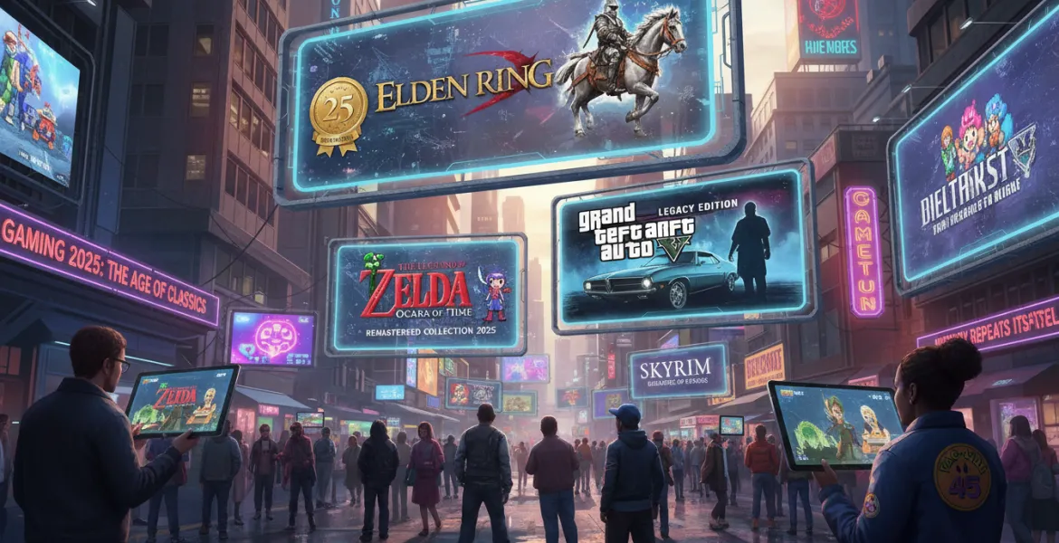 Videogiochi: il dominio dei titoli storici nel 2025