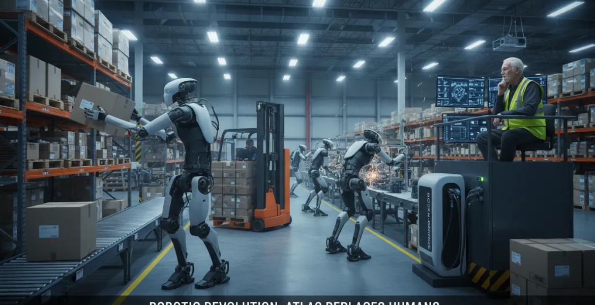 Rivoluzione robotica: Atlas di Boston Dynamics pronto a sostituire gli umani in magazzini e fabbriche