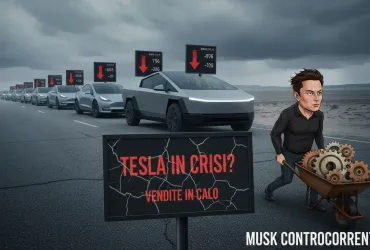 Tesla in Crisi? Vendite in calo e Musk controcorrente