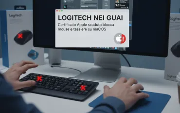 Logitech nei guai: certificato Apple scaduto blocca mouse e tastiere su macOS