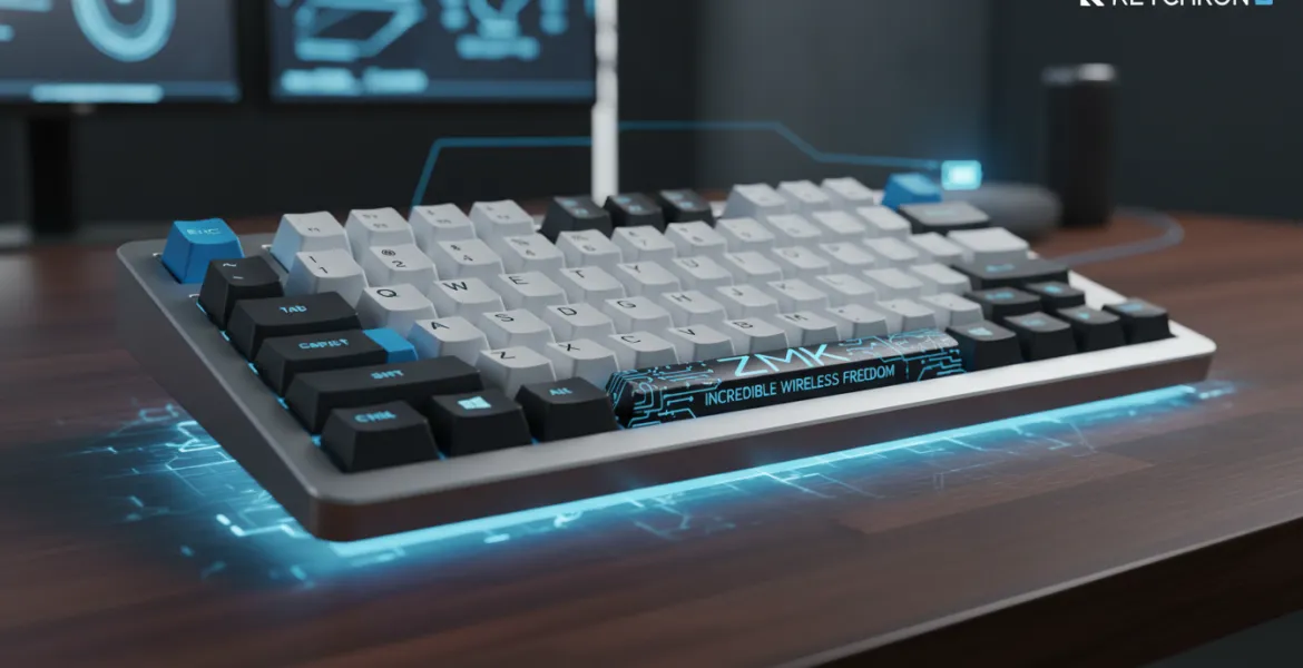 Keychron rivoluziona le tastiere meccaniche con ZMK: Autonomia incredibile