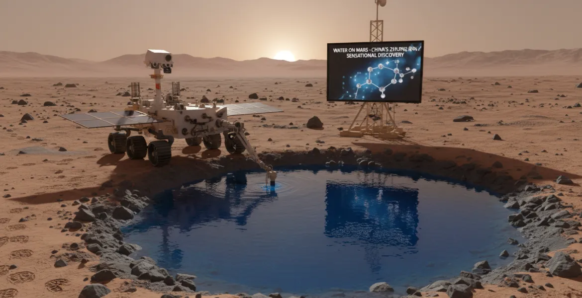 Acqua su Marte: scoperta sensazionale del rover cinese Zhurong
