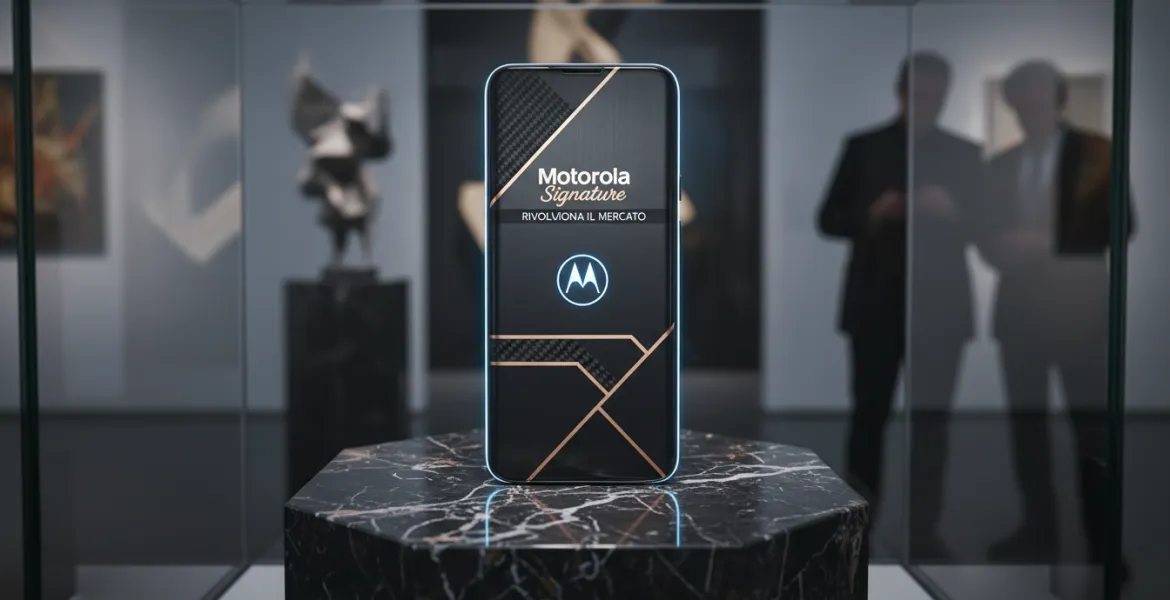 Motorola Signature: Il nuovo smartphone di lusso che rivoluziona il mercato