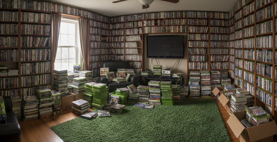 Collezione da record: Possiede tutti i giochi Xbox 360!