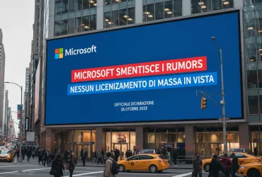 Microsoft smentisce i rumors: nessun licenziamento di massa in vista