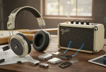 Fender rivoluziona l'Audio: Cuffie modulari e speaker Bluetooth con DNA da amplificatore