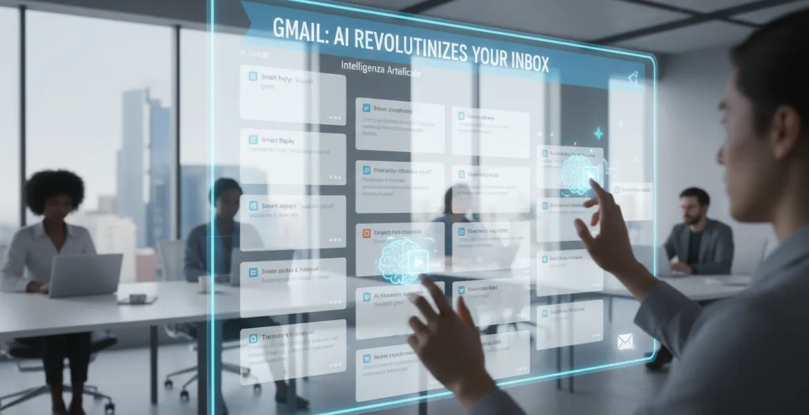 Gmail rivoluziona la posta in arrivo con l'intelligenza artificiale