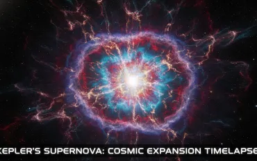 L'Espansione cosmica in timelapse: La supernova di Keplero rivela i suoi segreti