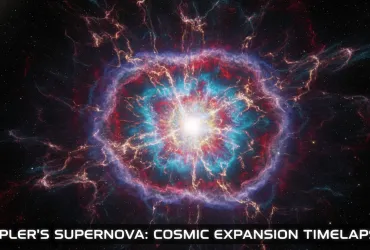 L'Espansione cosmica in timelapse: La supernova di Keplero rivela i suoi segreti