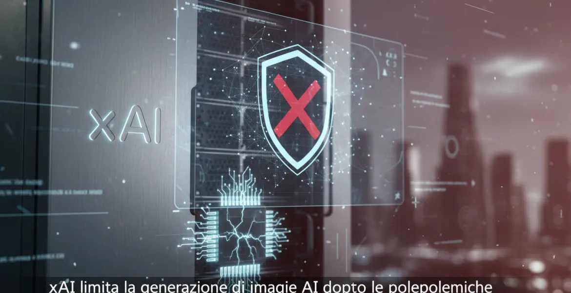 xAI di Elon Musk limita la generazione di immagini AI dopo le polemiche