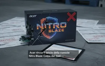 Acer rinvia il lancio della console Nitro Blaze: Colpa dei dazi