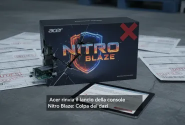 Acer rinvia il lancio della console Nitro Blaze: Colpa dei dazi