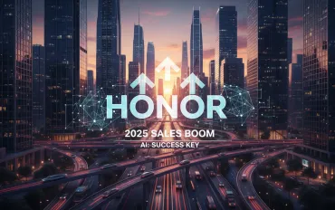 Honor: boom di vendite nel 2025, intelligenza artificiale chiave del successo