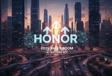 Honor: boom di vendite nel 2025, intelligenza artificiale chiave del successo