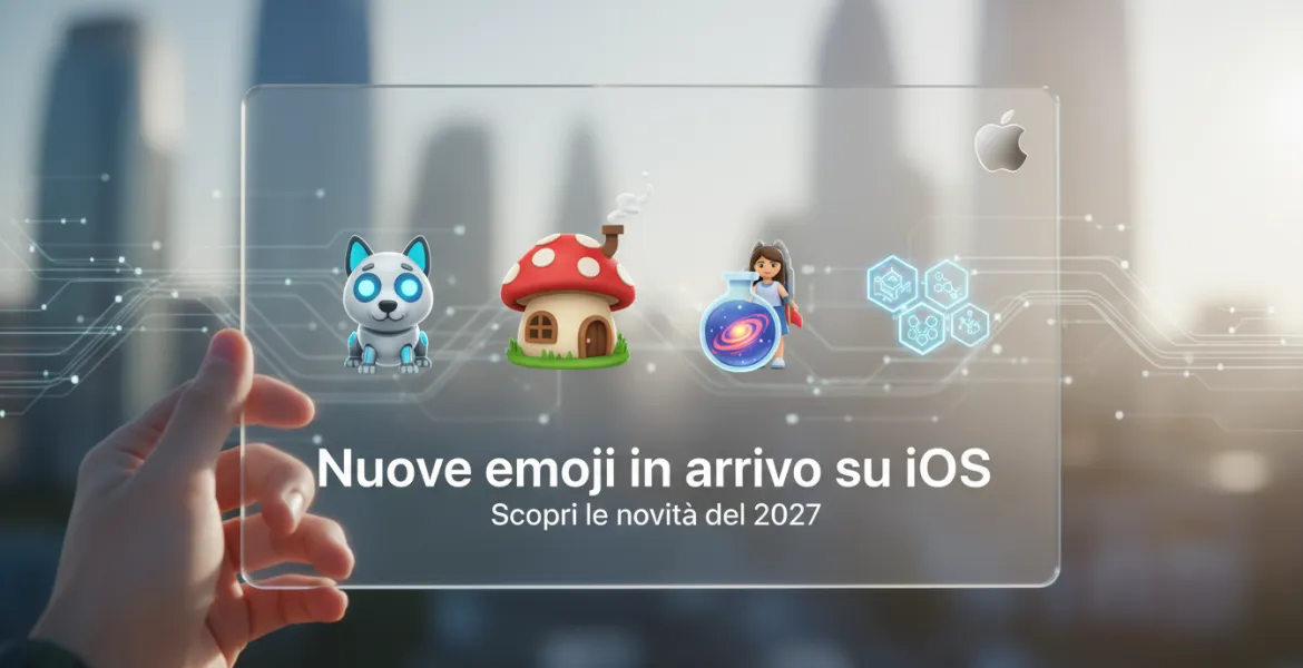 Nuove emoji in arrivo su iOS: Scopri le novità del 2027