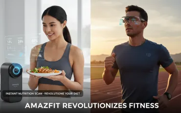 Amazfit rivoluziona il fitness: Telecamera AI per il cibo e occhiali smart per lo sport