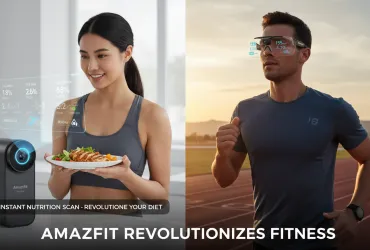 Amazfit rivoluziona il fitness: Telecamera AI per il cibo e occhiali smart per lo sport
