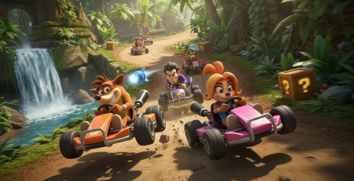 Lutto nel mondo dei videogiochi: Addio a Thomas Wilson, anima di Crash Team Racing Nitro-Fueled