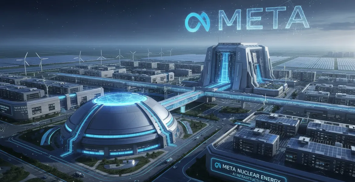Meta punta sull'energia nucleare per alimentare la sua infrastruttura AI